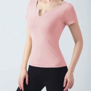 بنطال يوغا جلدي RUXI ae427