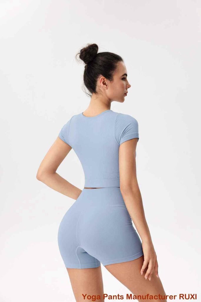 بنطلون يوغا عالي الارتفاع RUXI