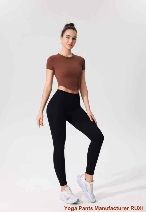 بنطلون يوغا بدون درزات RUXI ae344