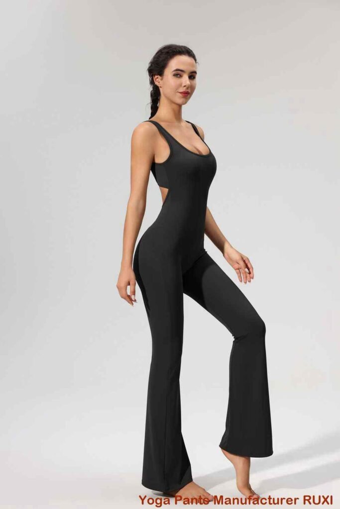 بنطلون رياضي بخصر مرتفع RUXI